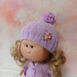 Мини Мия, комбинезон, шапочка, комплект, малышка, Mia D'onil