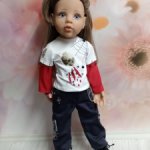 Комплект на готц, лонгслив, футболка, брюки