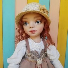 Кукла авторская текстильная