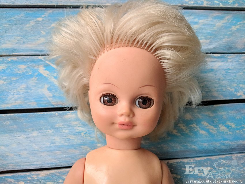 Обзор на двух кукол — Игрушки СССР и советского детства: резиновые (фото 6)