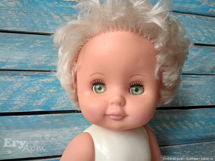 Обзор на двух кукол — Игрушки СССР и советского детства: резиновые (фото 4)