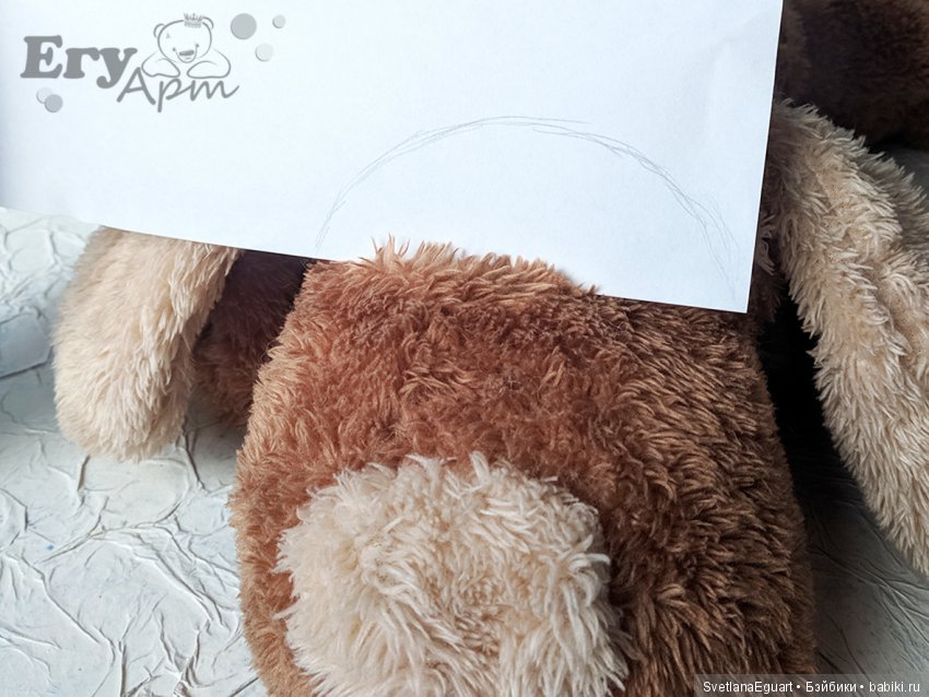 Делаем игрушку на руку | Бэйбики Делаем игрушку на руку — МК по авторским игрушкам и Тедди: тонировка (фото 4)