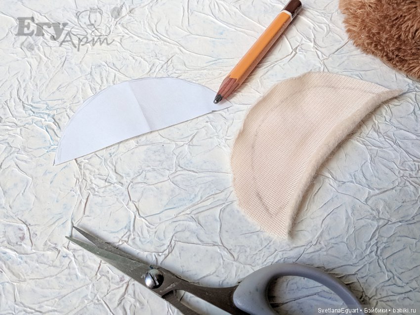 Делаем игрушку на руку | Бэйбики Делаем игрушку на руку — МК по авторским игрушкам и Тедди: тонировка (фото 6)