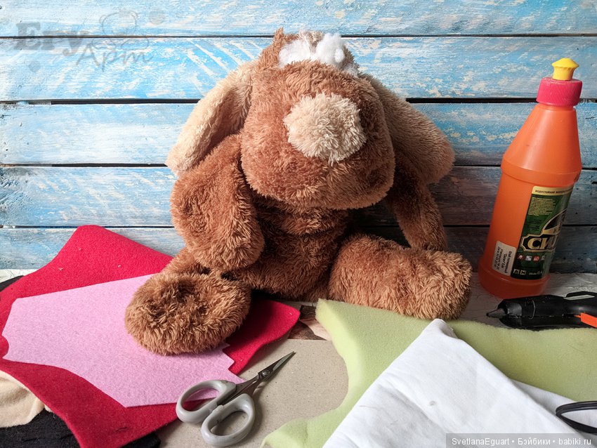 Делаем игрушку на руку | Бэйбики Делаем игрушку на руку — МК по авторским игрушкам и Тедди: тонировка (фото 2)