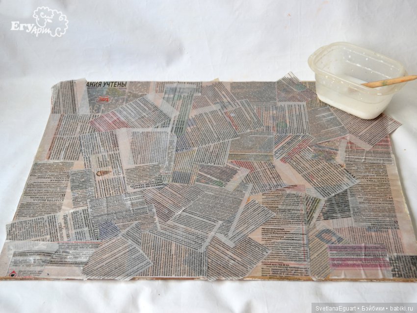 Фотофон своими руками: винтажная газета | Бэйбики Фотофон своими руками: винтажная газета (фото 5)