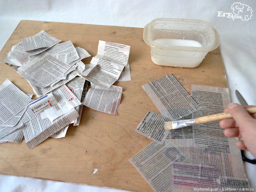 Фотофон своими руками: винтажная газета | Бэйбики Фотофон своими руками: винтажная газета (фото 4)