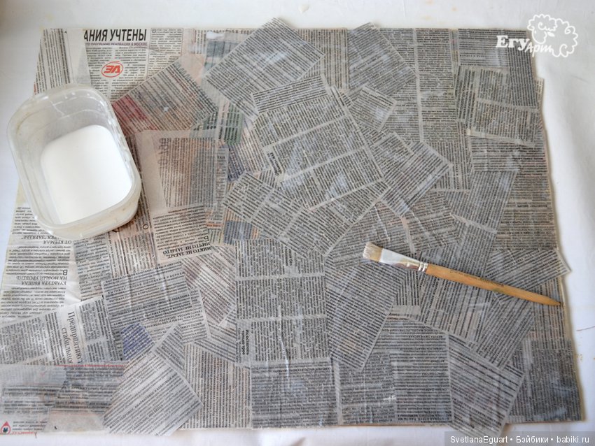 Фотофон своими руками: винтажная газета | Бэйбики Фотофон своими руками: винтажная газета (фото 7)
