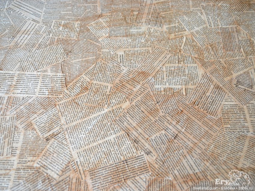 Фотофон своими руками: винтажная газета | Бэйбики Фотофон своими руками: винтажная газета