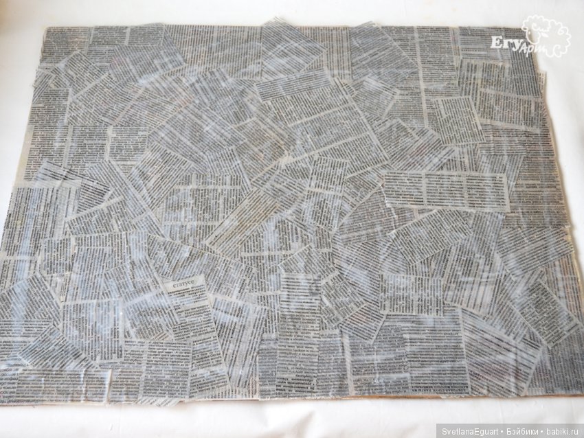 Фотофон своими руками: винтажная газета | Бэйбики Фотофон своими руками: винтажная газета (фото 8)