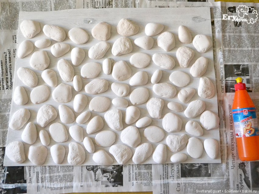 Делаем фотофон своими руками: имитация камня (фото 9)