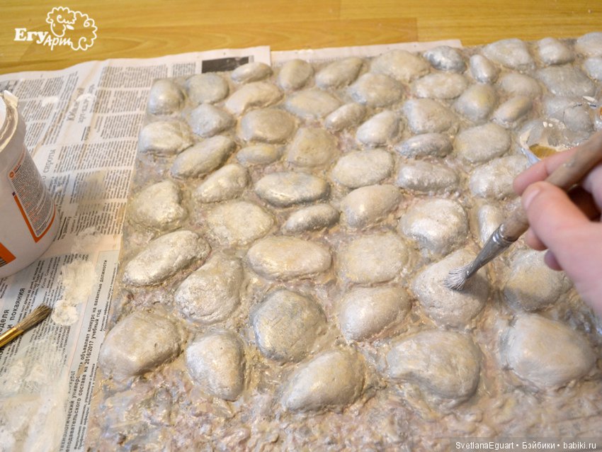 Делаем фотофон своими руками: имитация камня