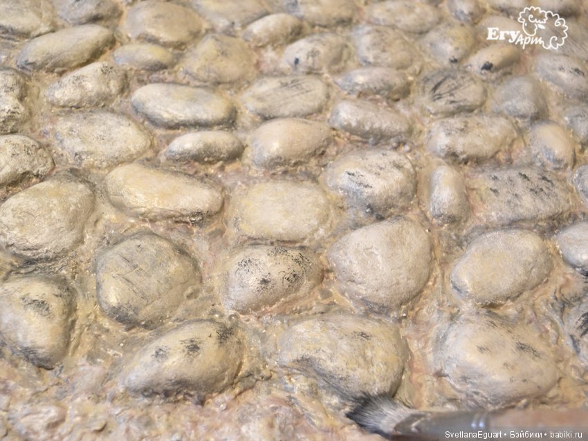 Делаем фотофон своими руками: имитация камня