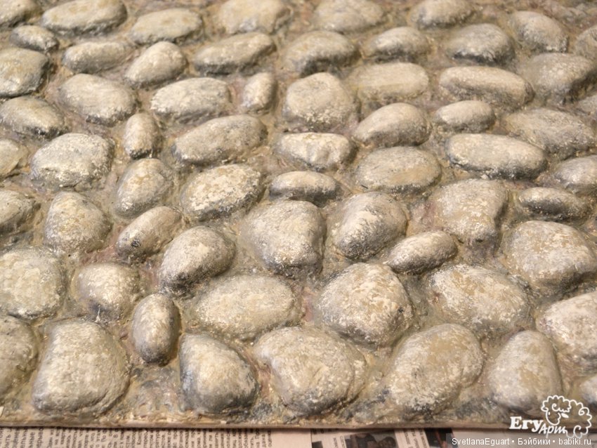 Делаем фотофон своими руками: имитация камня