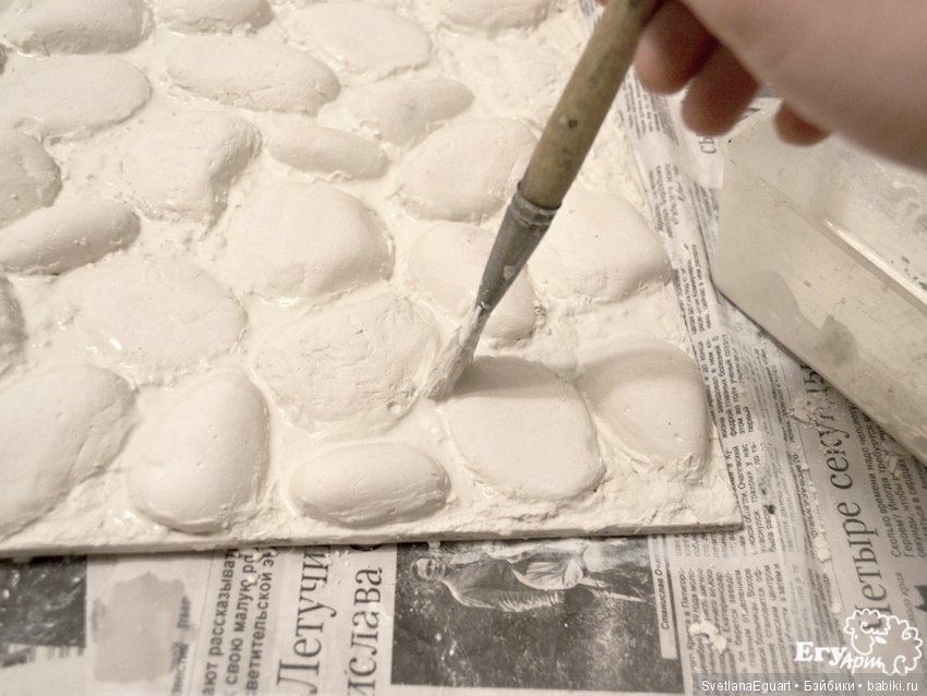 Делаем фотофон своими руками: имитация камня