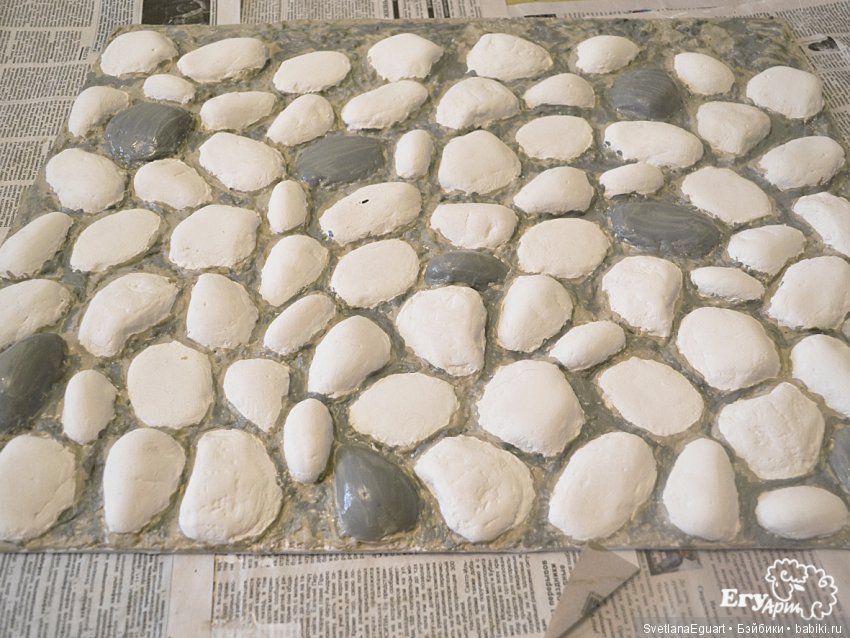 Делаем фотофон своими руками: имитация камня