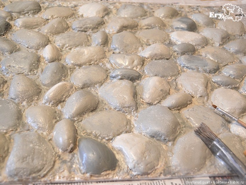 Делаем фотофон своими руками: имитация камня