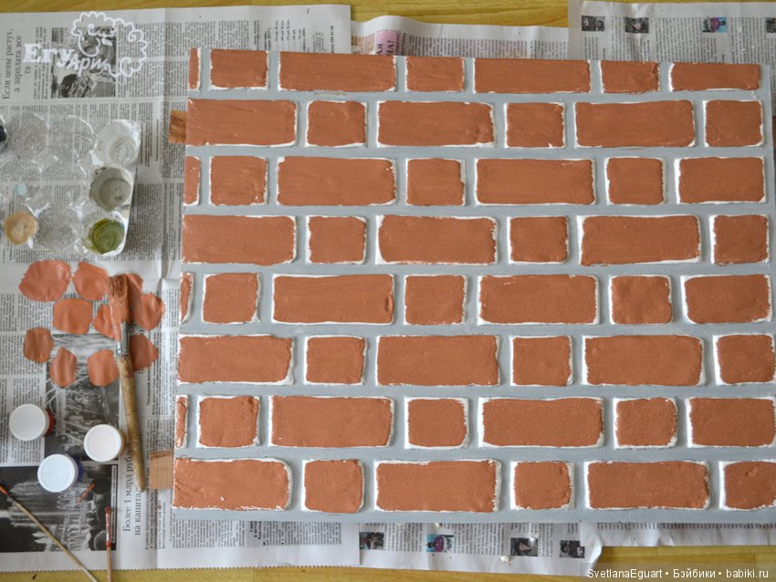 Делаем фотофон своими руками: фламандская кирпичная кладка | Бэйбики Делаем фотофон своими руками: фламандская кирпичная кладка