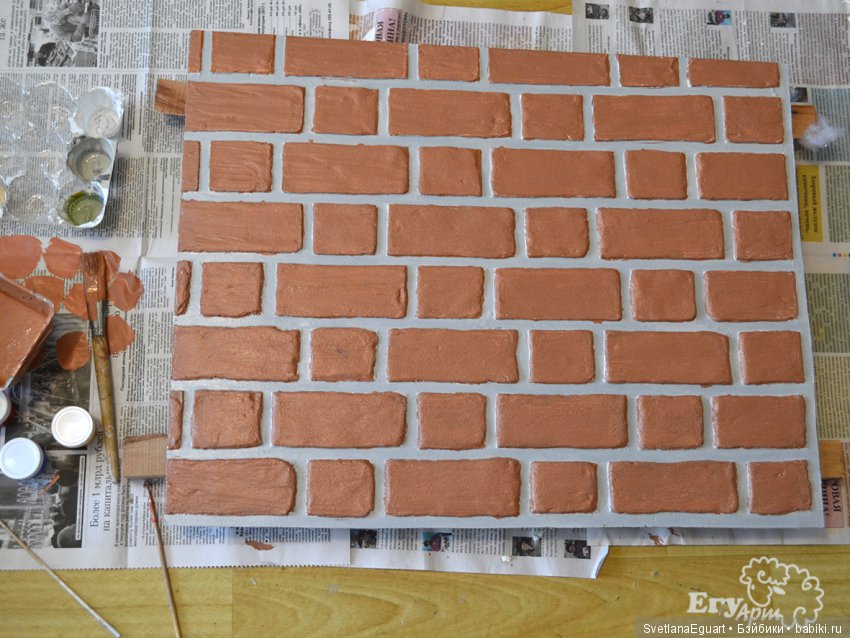 Делаем фотофон своими руками: фламандская кирпичная кладка | Бэйбики Делаем фотофон своими руками: фламандская кирпичная кладка