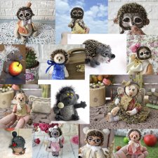 Мои странные ёжики