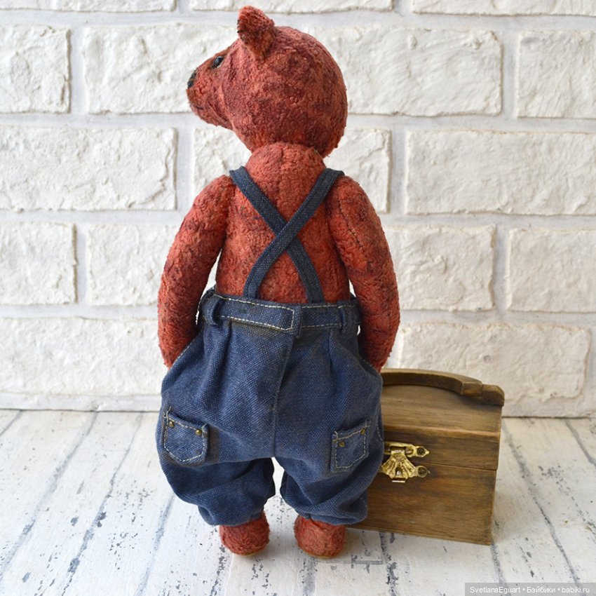 Джинсы для кукол. Немного процесса