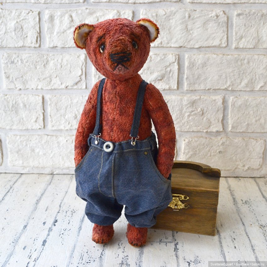 Джинсы для кукол. Немного процесса