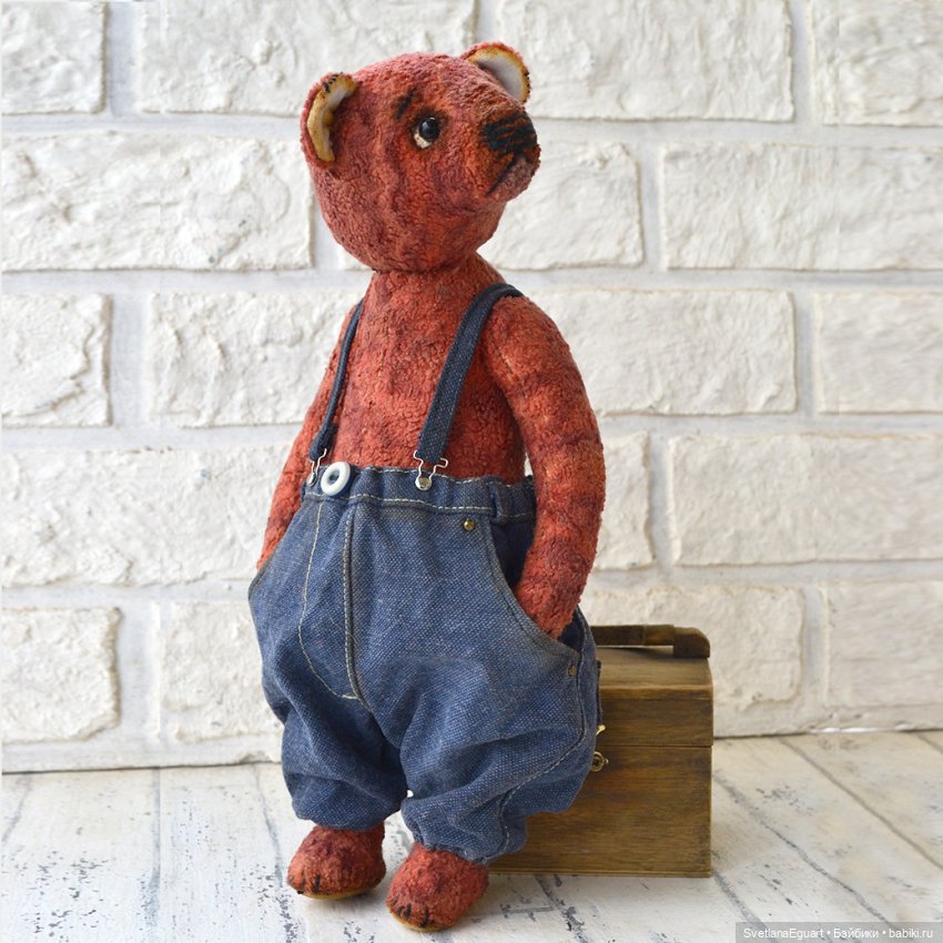 Джинсы для кукол. Немного процесса