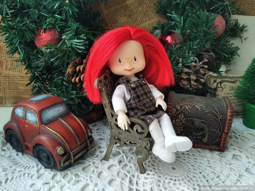 Гибридик Марлен + выкройка сарафана (фото 9)