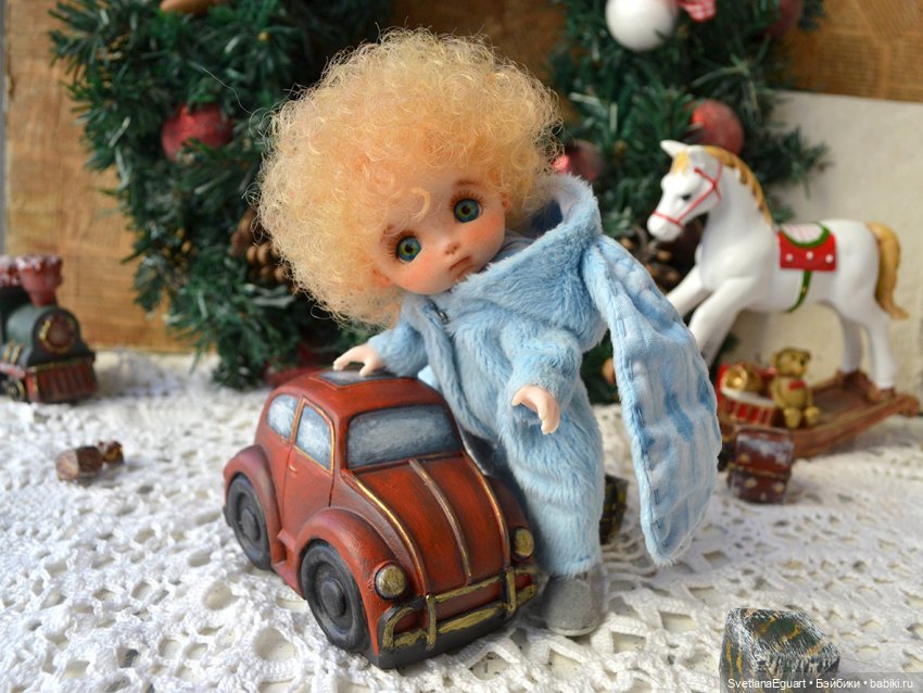 Бабольки Алёша и Русик + выкройка и глазки (фото 6)