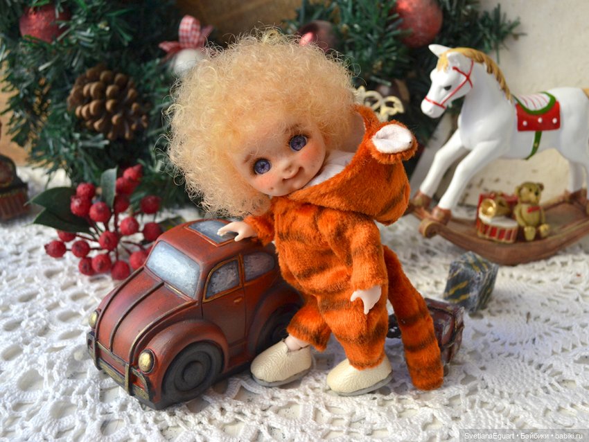 Бабольки Алёша и Русик + выкройка и глазки (фото 10)