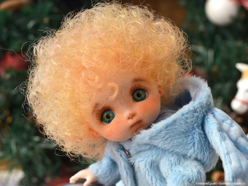 Бабольки Алёша и Русик + выкройка и глазки (фото 7)