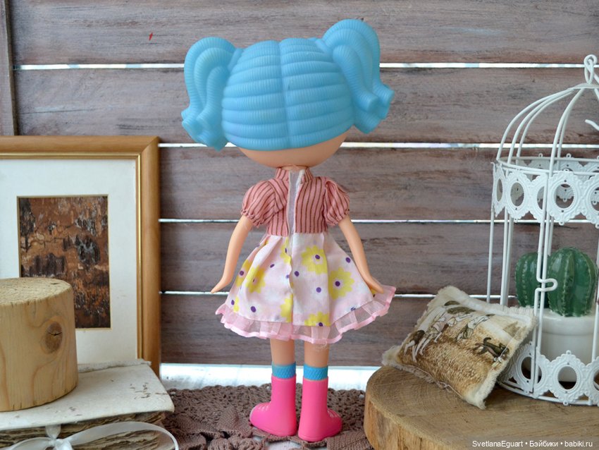 Из Незабудки в Джинни — Реставрация и преображение кукол: ремонт (фото 3)