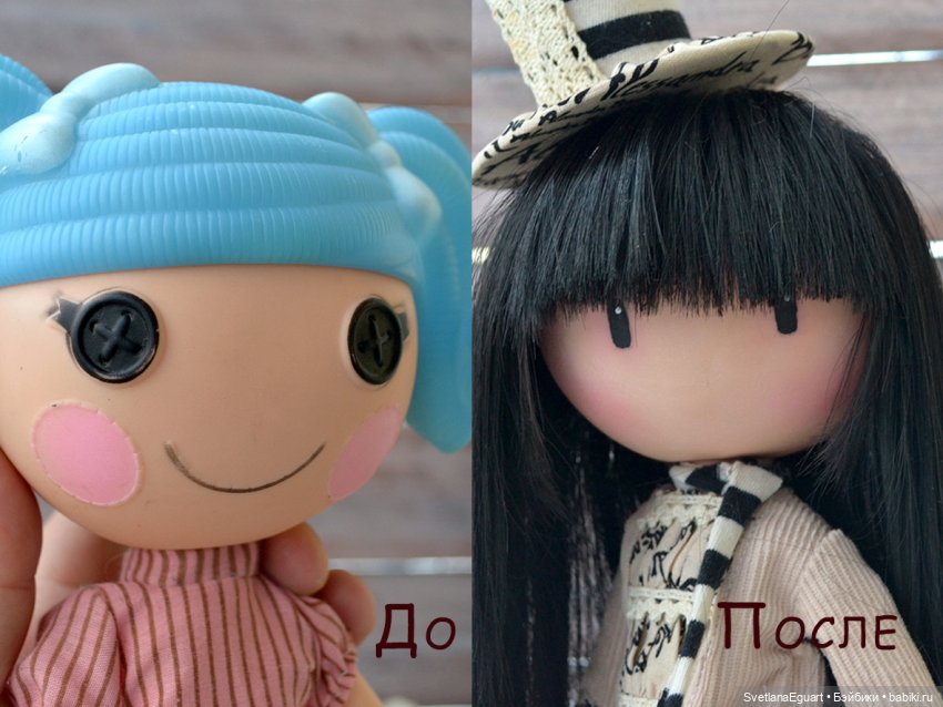 Из Незабудки в Джинни — Реставрация и преображение кукол: ремонт