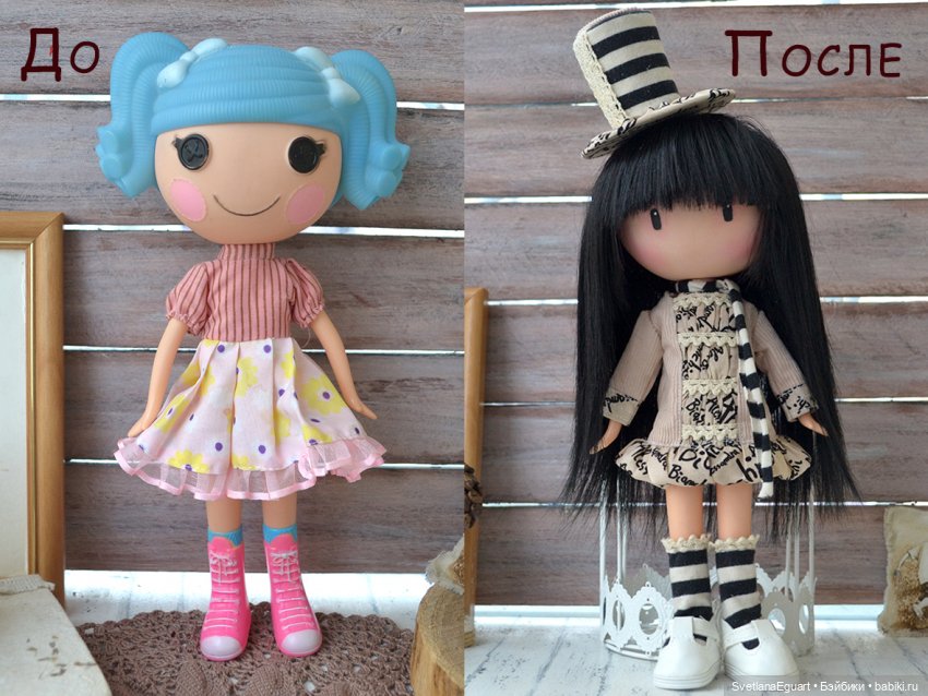 Из Незабудки в Джинни — Реставрация и преображение кукол: ремонт