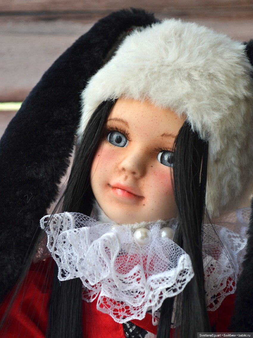 Зайка Селена — Реставрация и преображение кукол: ремонт