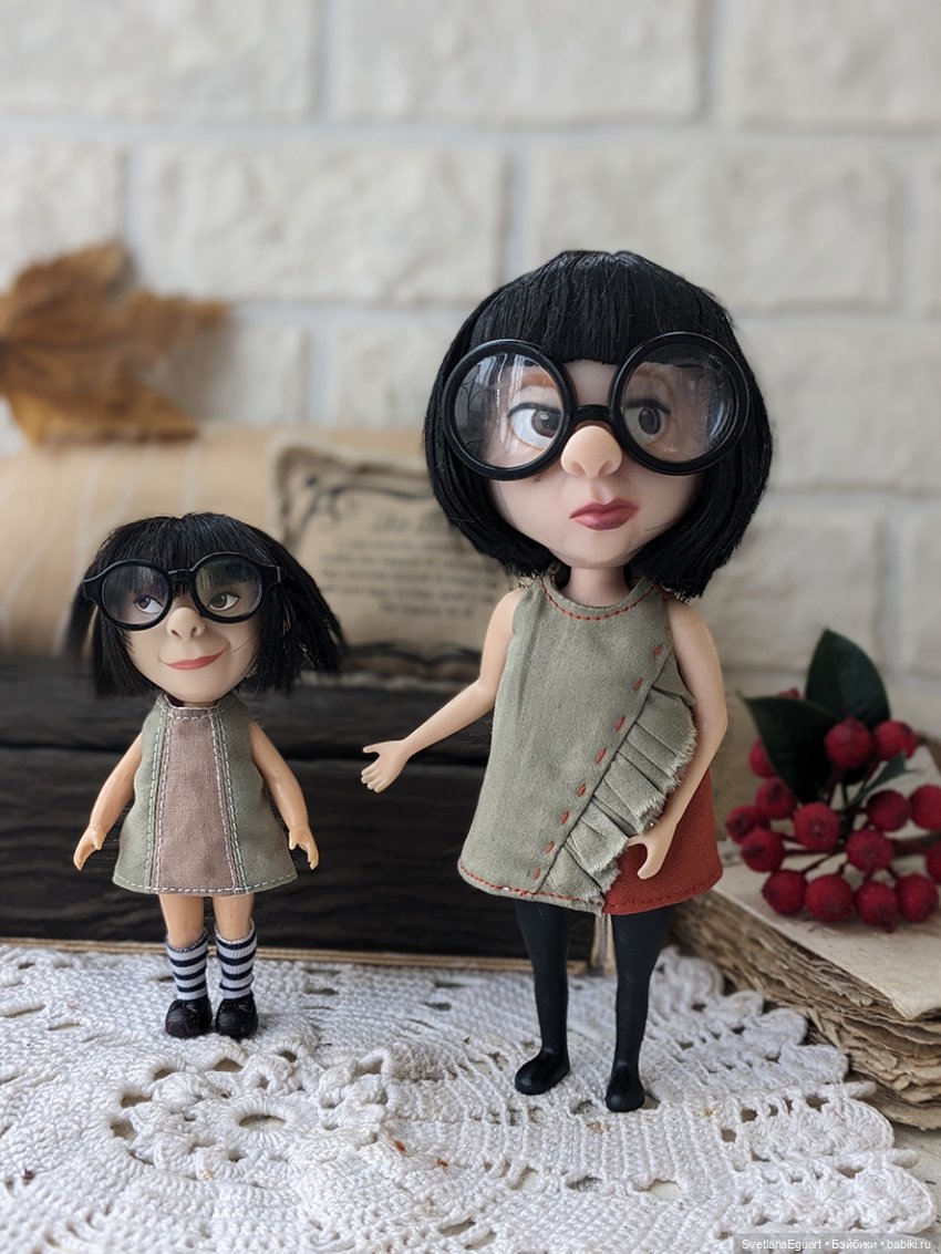 Кукла Эдна Мод (Edna Mode): Суперсемейка (The Incredibles)