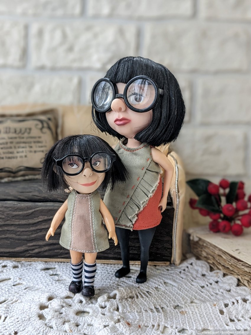 Кукла Эдна Мод (Edna Mode): Суперсемейка (The Incredibles)
