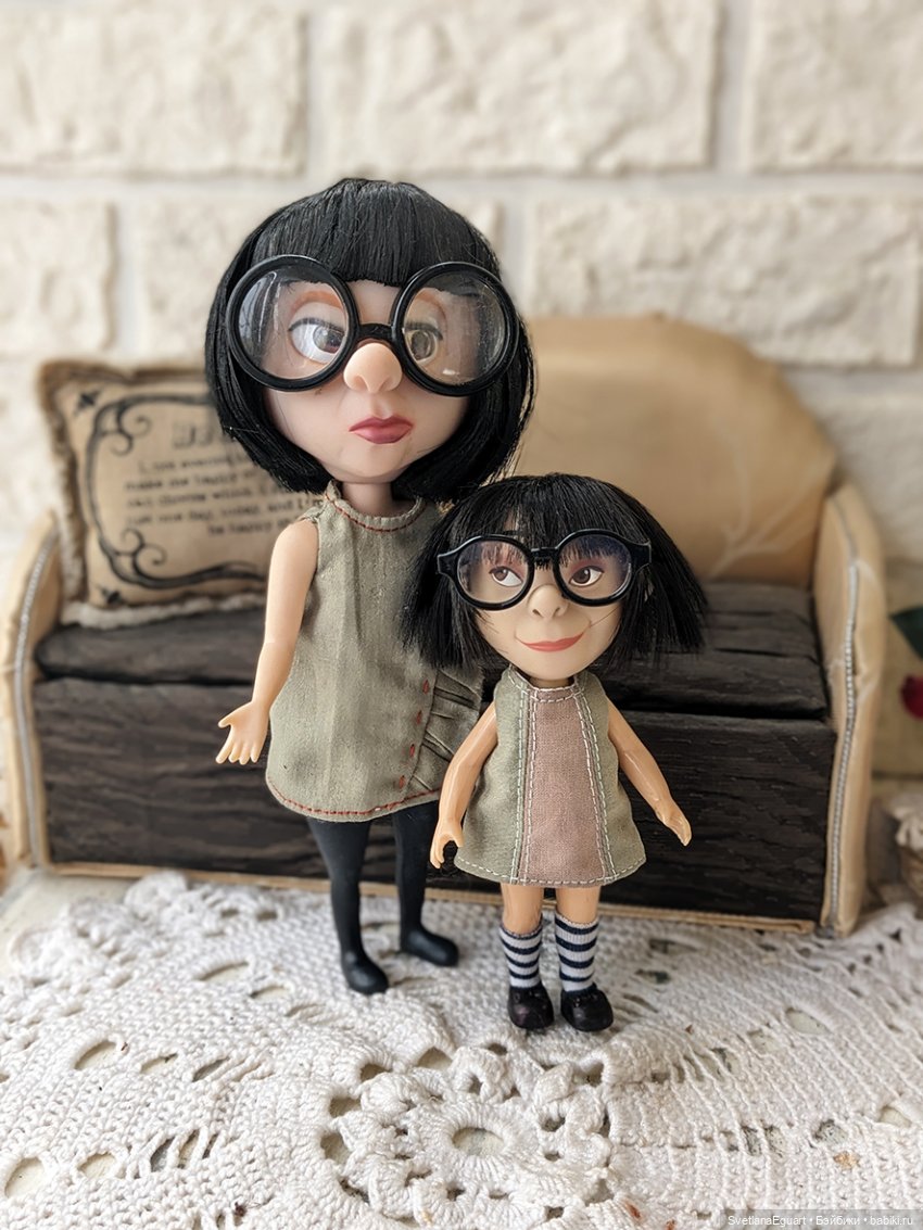 Кукла Эдна Мод (Edna Mode): Суперсемейка (The Incredibles)