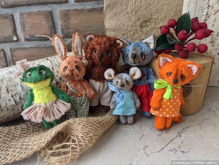 Итоги за март — Авторские мишки Тедди и друзья: фото (фото 6)