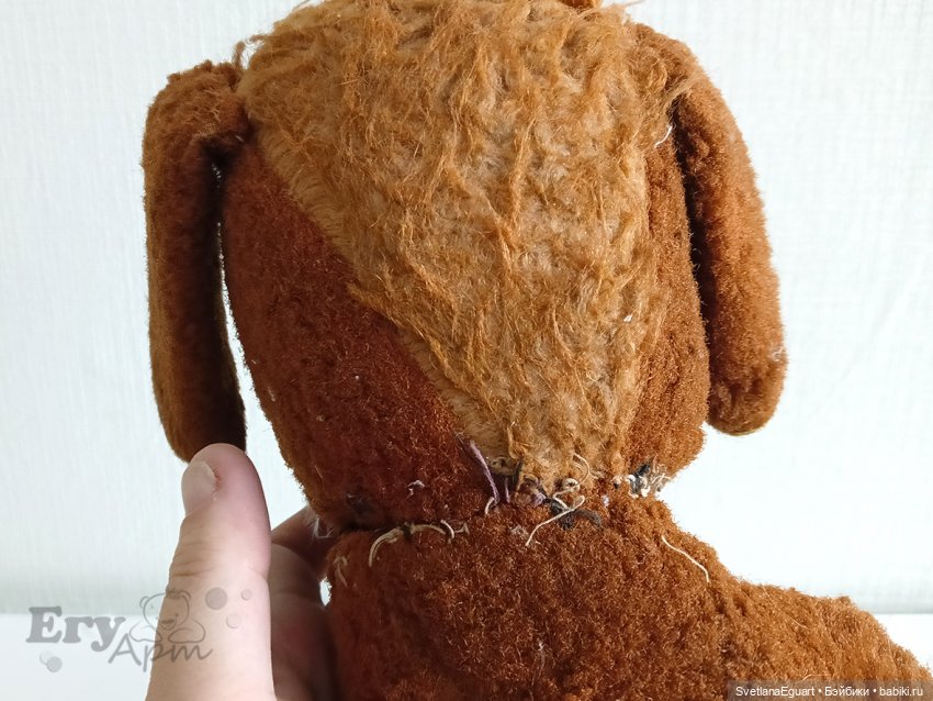 Реставрация ослика — Реставрация и преображение кукол: ремонт (фото 3)