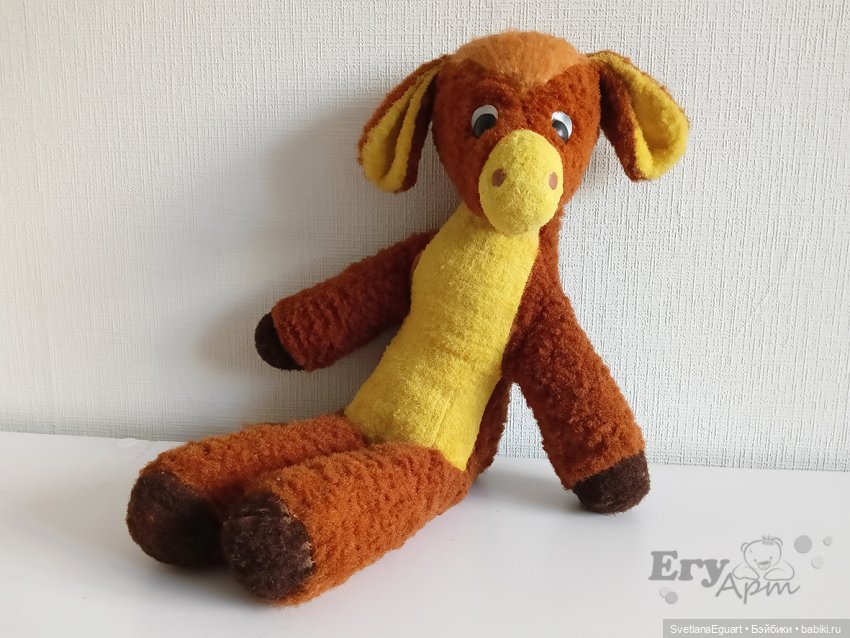 Реставрация ослика — Реставрация и преображение кукол: ремонт