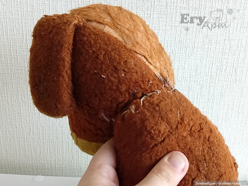 Реставрация ослика — Реставрация и преображение кукол: ремонт (фото 2)