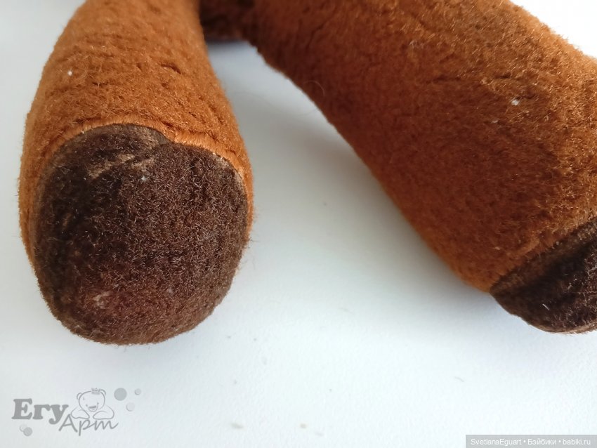 Реставрация ослика — Реставрация и преображение кукол: ремонт (фото 7)