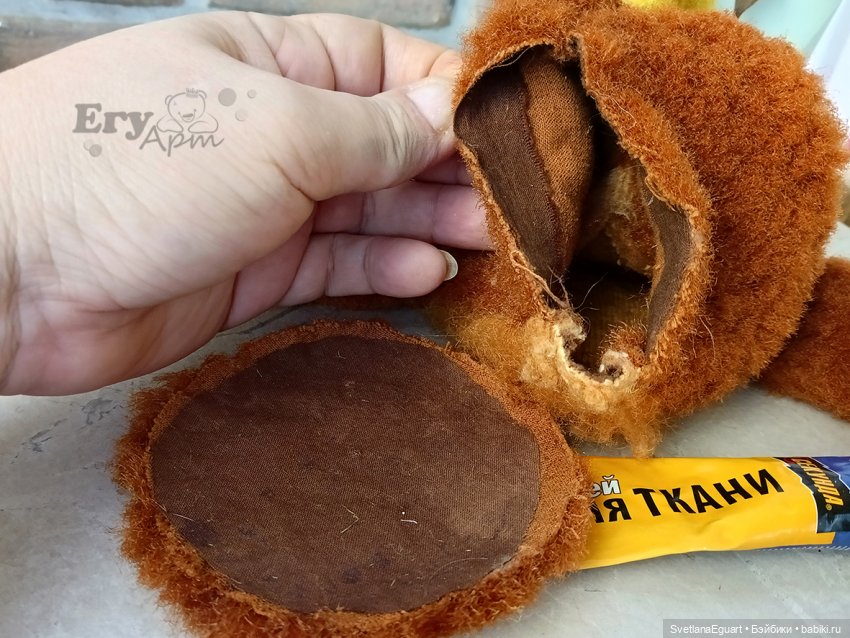 Реставрация ослика — Реставрация и преображение кукол: ремонт