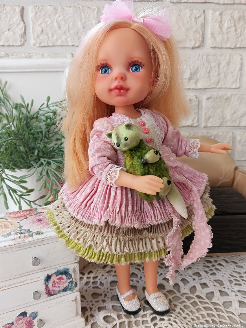 Переделка бюджетной куколки (фото 10)