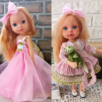 Переделка бюджетной куколки