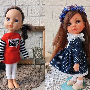 Первая переделка бюджетной куклы