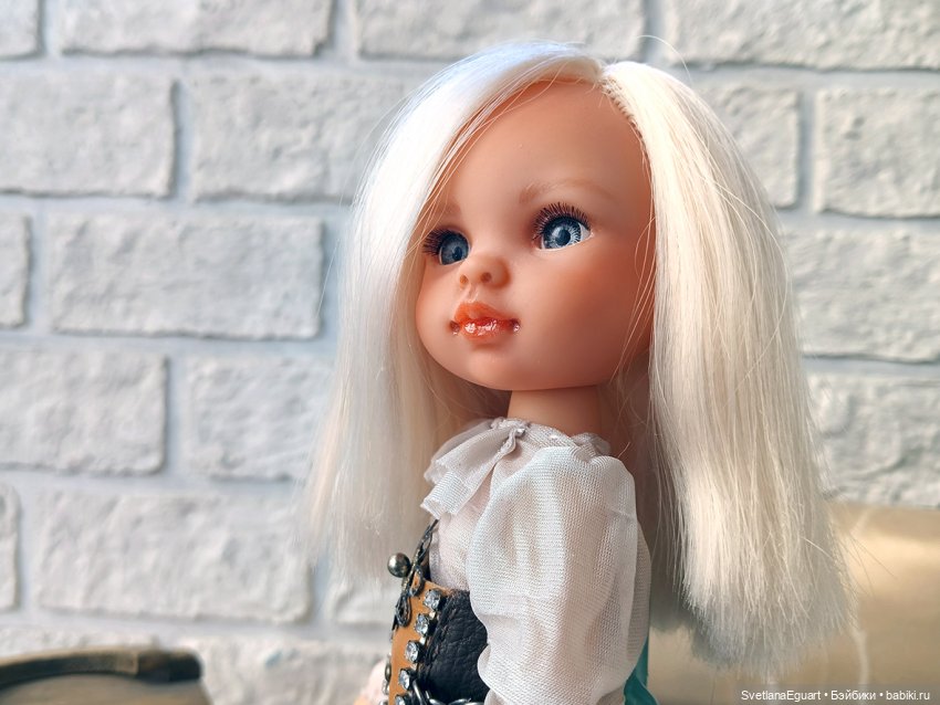 Вторая переделка бюджетной куклы (фото 7)