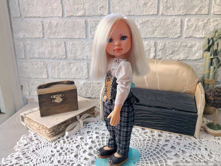 Вторая переделка бюджетной куклы