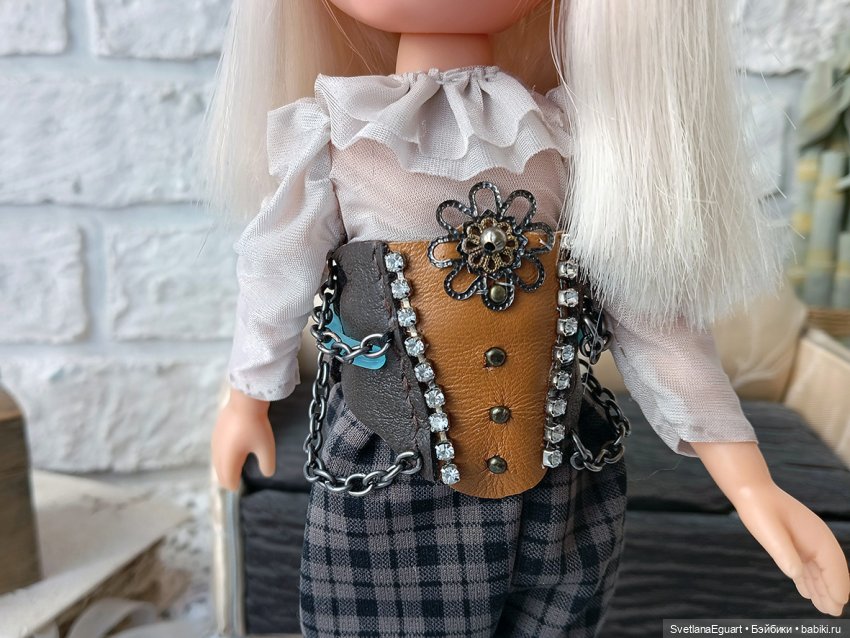 Вторая переделка бюджетной куклы