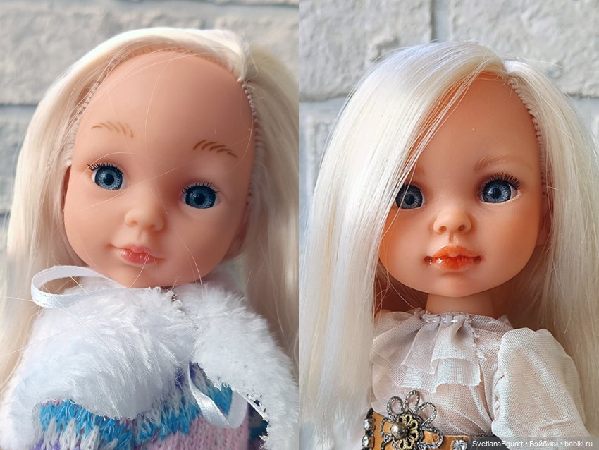 Вторая переделка бюджетной куклы